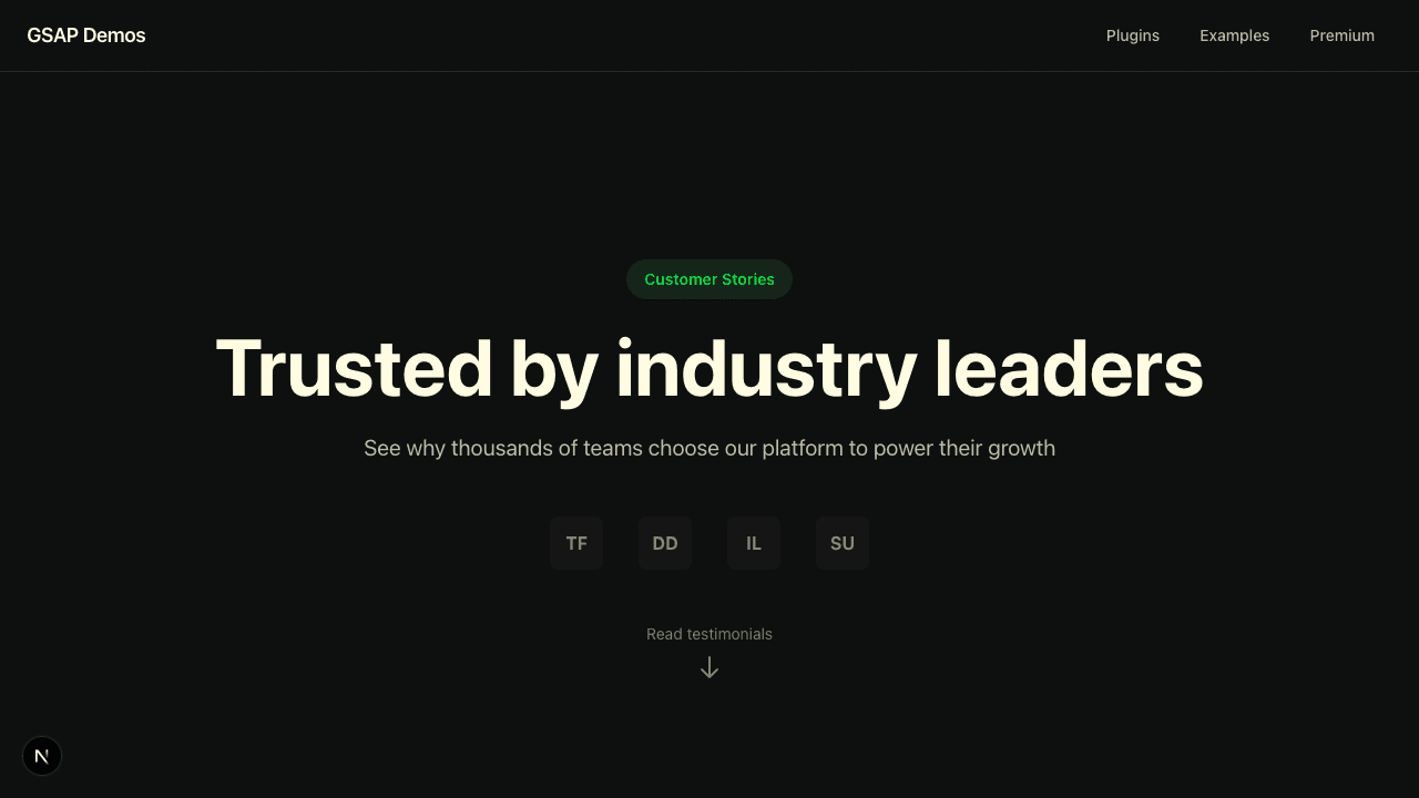 Testimonial Carousel