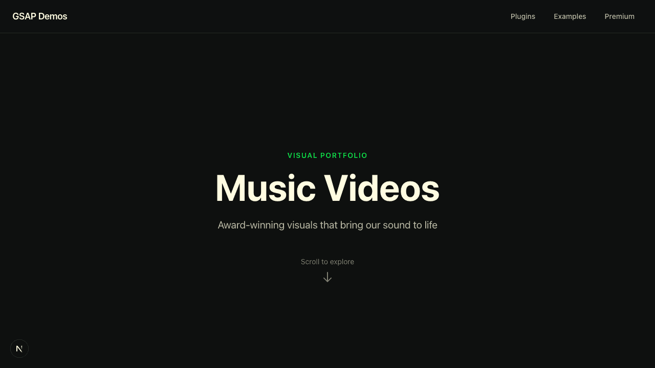 Music Video Showcase